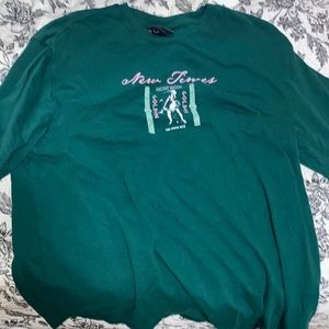 Green Graphic T Shirt